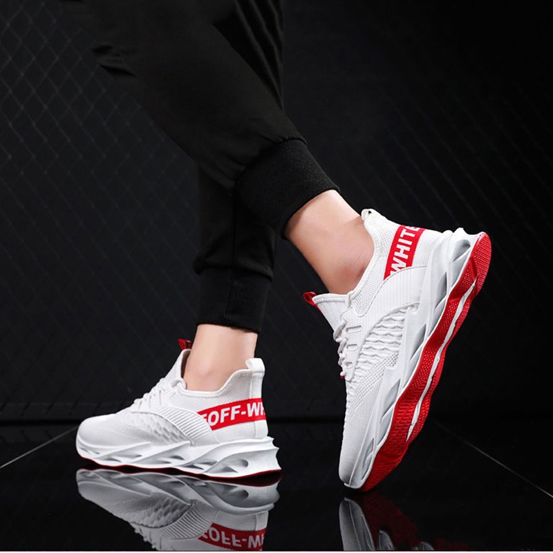 Giày Sneaker Nam thể thao màu trắng cổ cao cho học sinh phong cách Hàn Quốc TAKUTA mã OFD