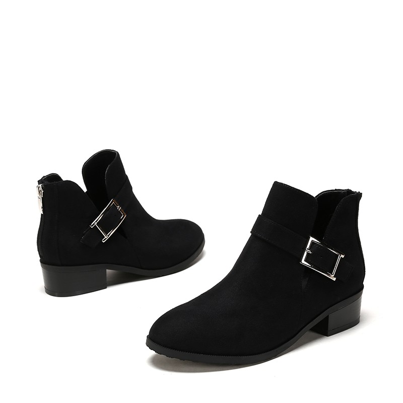 Boot #DAPHNE sẵn 35, 36 nâu,đen