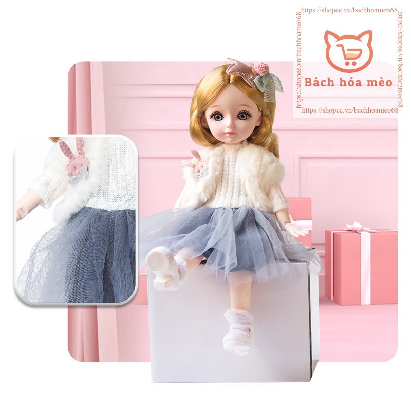 Búp bê công chúa barbie cử động chân tay, phát nhạc