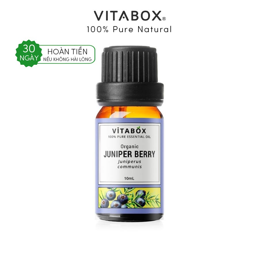 Tinh Dầu Bách Xù (Juniper Berry) - 100% Thiên Nhiên Nguyên Chất - Vitabox Natural Essential Oil
