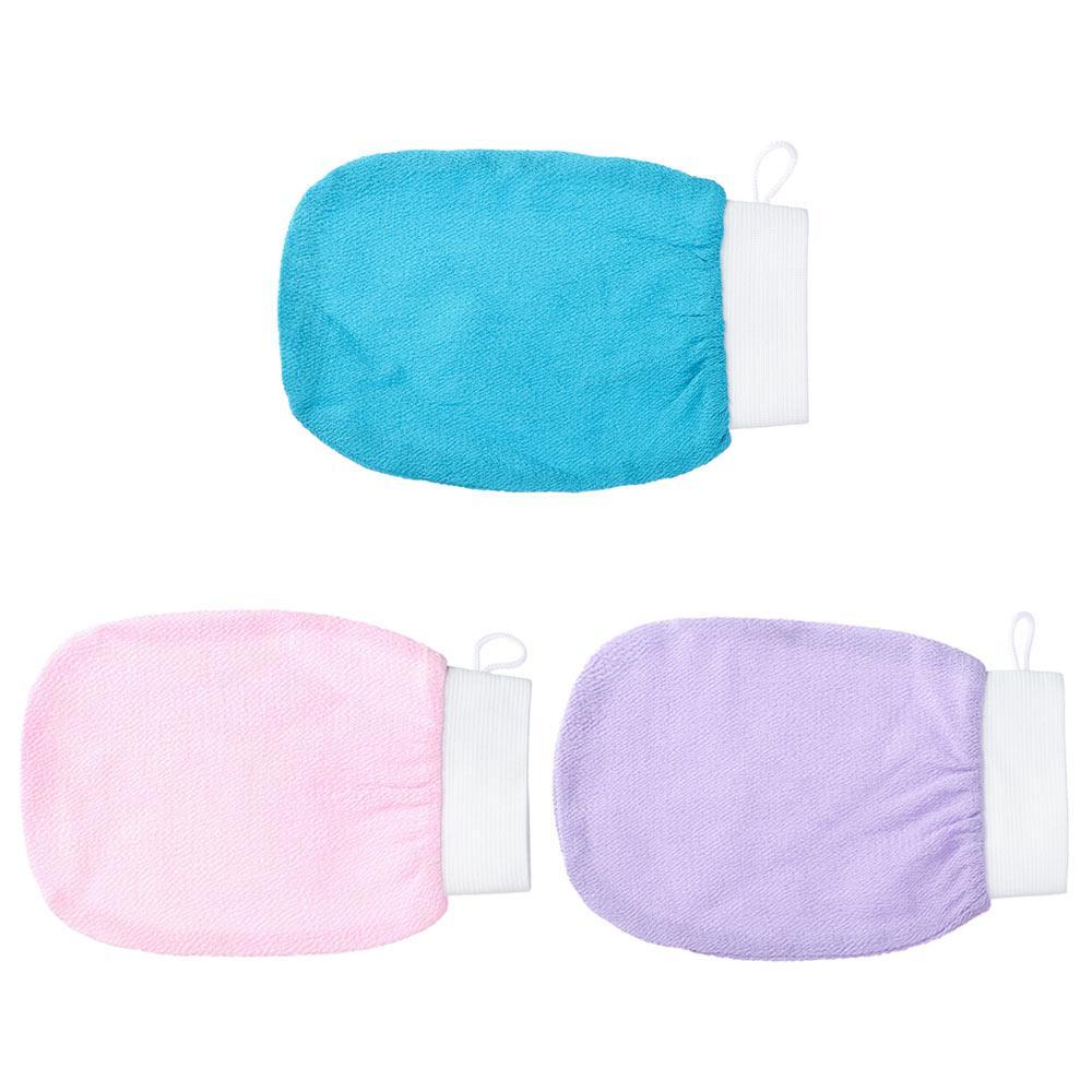 SUYO Găng Tay Tắm Rayon Tẩy Tế Bào Chết Siêu Thoải Mái