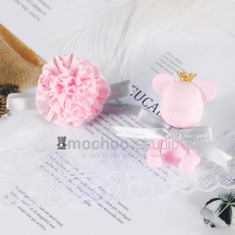 Cài Cửa Gió Điều Hoà Oto Gấu Misoa Nước Hoa Tinh Dầu Thơm Xe Hơi