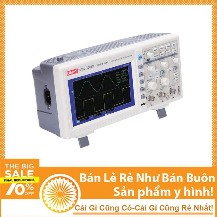 [Mã SKAMA8 giảm 8% đơn 300K] Máy Hiện Sóng 100Mhz UNIT UTD2102CEX Chuyên Cho Thợ Sửa Chữa Điện Tử