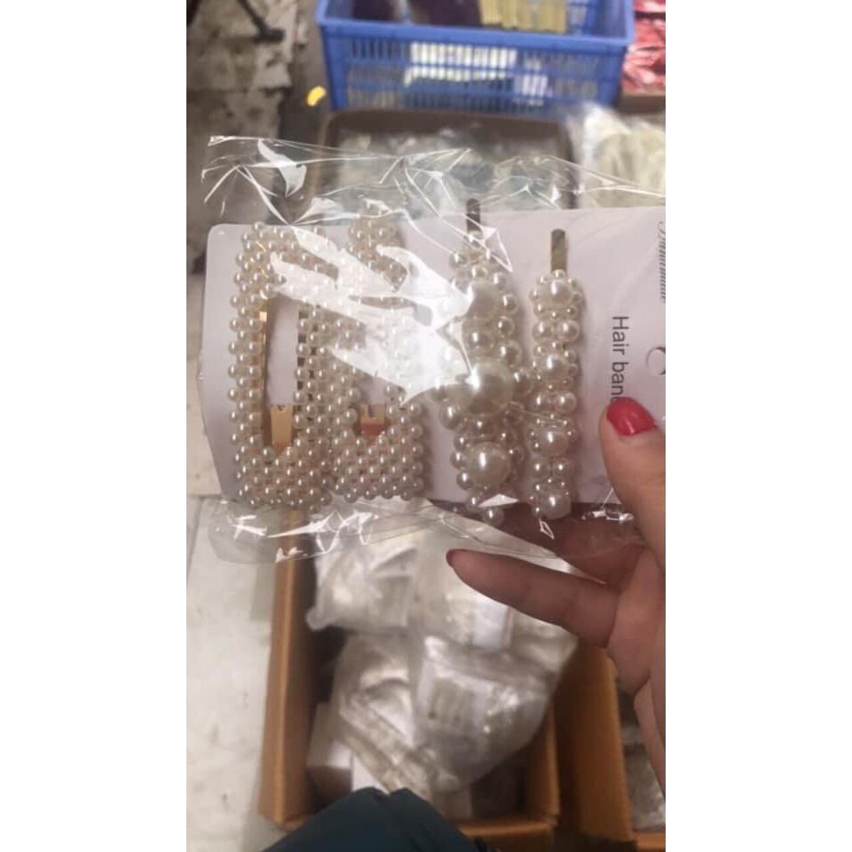 Set 4 kẹp tóc mái Hàn Quốc xinh xắn 𝐆𝐈𝐀𝐃𝐔𝐍𝐆𝐓𝐎𝐍𝐆𝐊𝐇𝐎𝟏