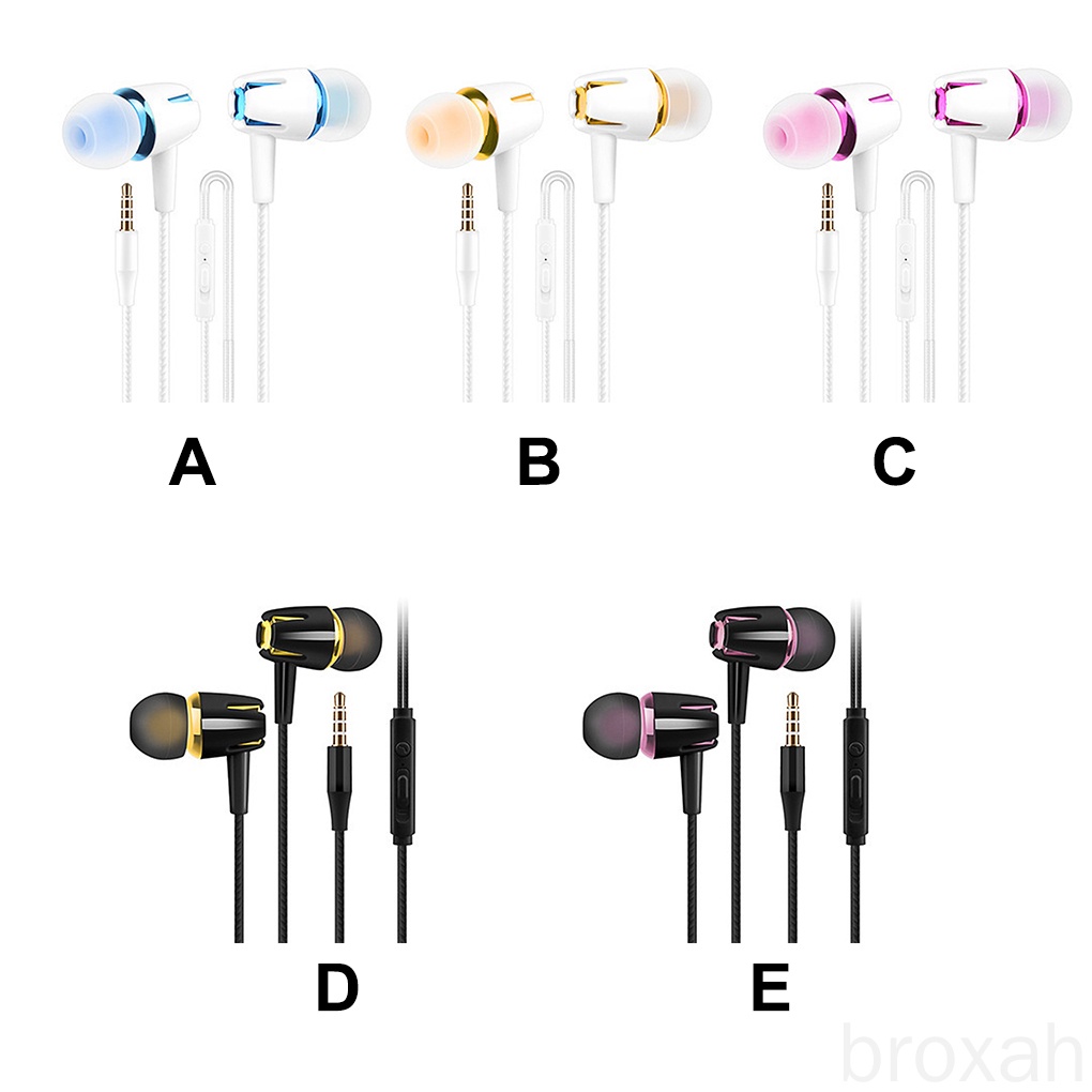Tai nghe thể thao nhét tai E18 có dây 3.5mm kèm mic