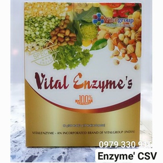 Vital Enzyme chính hãng cho ba mẹ Cửa Sổ Vàng gom chung- Hàng Công ty (30 gói/hộp)
