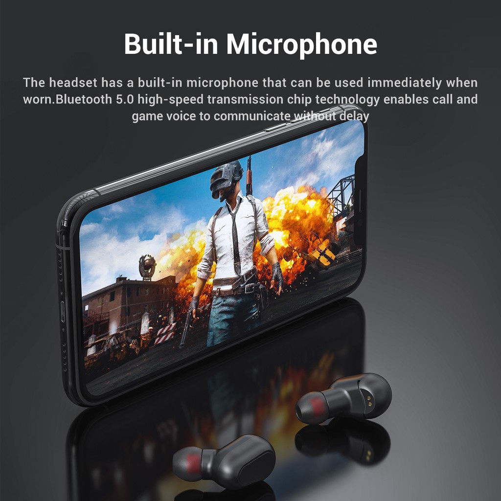 Tai Nghe Bluetooth Không Dây Topk F22 Tws Mini Cho Samsung Xiaomi Iphone