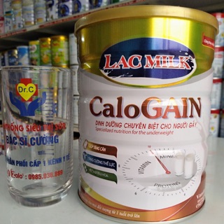 Sữa Lacmil Calogain 900g dành cho người gầy từ 1 tuổi trở lên , người ăn uống kém , nhẹ cân suy dinh dưỡng người gầy ốm