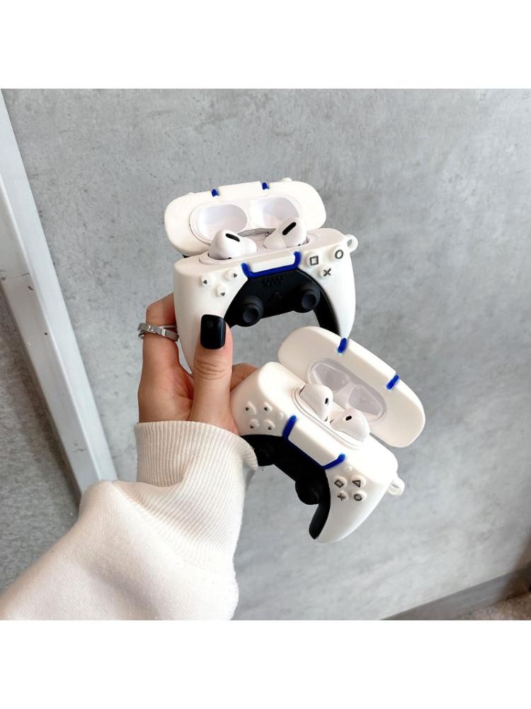 3D CASE Vỏ Bảo Vệ Hộp Sạc Tay Cầm Chơi Game 3d Cho Ps5 / Airpods 1 / 2 Pro