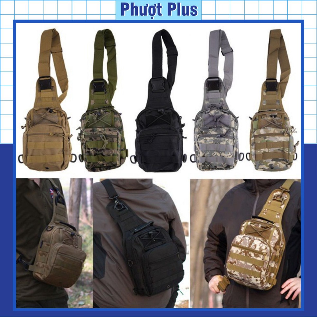 Túi đeo chéo thời trang nam nữ - Túi Đeo Chéo Phượt, Army, PUPG Cá Tính - Vải Dù Bền