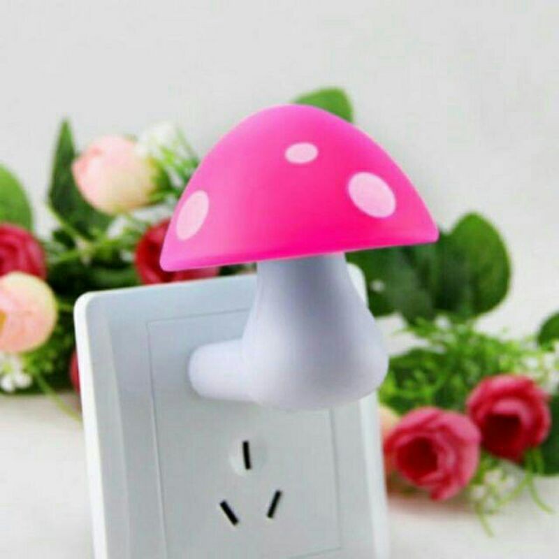 Đèn ngủ Nấm-Nhiều màu sắc cảm ứng.sáng Lung Linh