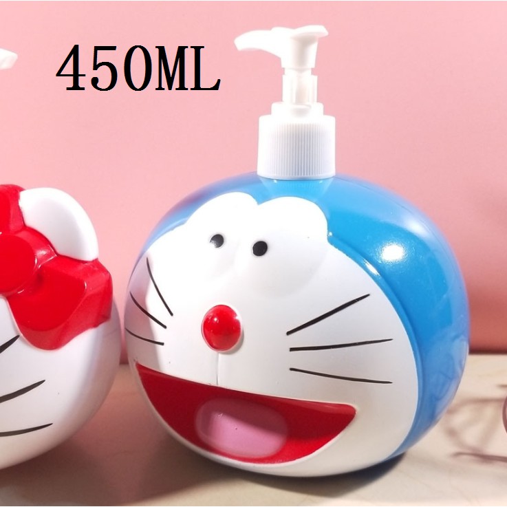 Bình Nhựa Đựng Xà Phòng Dạng Xịt Hình Hello Kitty