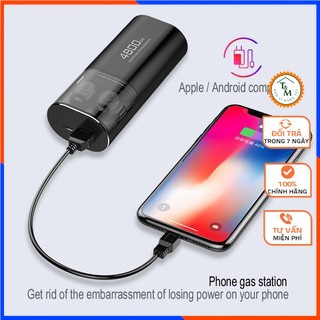 Tai Nghe Bluetooth True Wireless Amoi F9 - 4800, Kiêm Sạc Dự Phòng Đồng Hồ Hiện Thị % Pin T&M