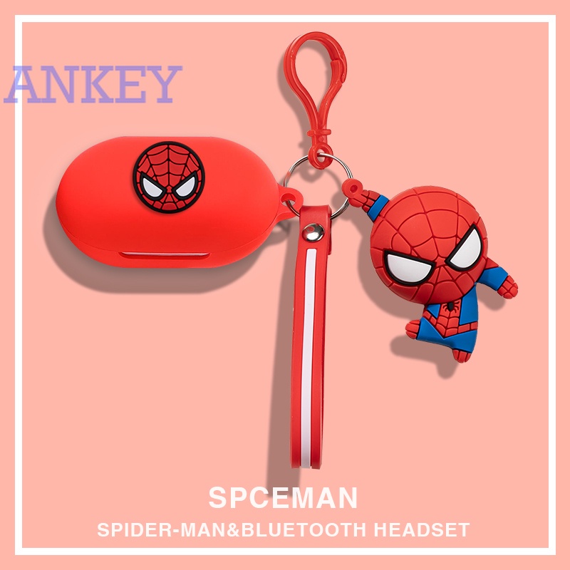 OPPO Enco Buds / W11 W12 ET81 / Air Air 2 / X Vỏ Bảo Vệ Hộp Sạc Tai Nghe Bluetooth Bằng Silicon Mềm Hình Phi Hành Gia