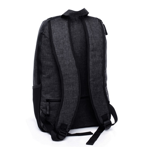 Balo Laptop Thời Trang Cao Cấp AGVA Essential 15.6” Black Chất Liệu Chống Thấm Nước, Bảo vệ Laptop Đỉnh Cao - Balocenter