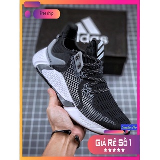 Giày thể thao sneaker nam nữ Alphabounce Instinct M 2020 đen đế trắng đen ..