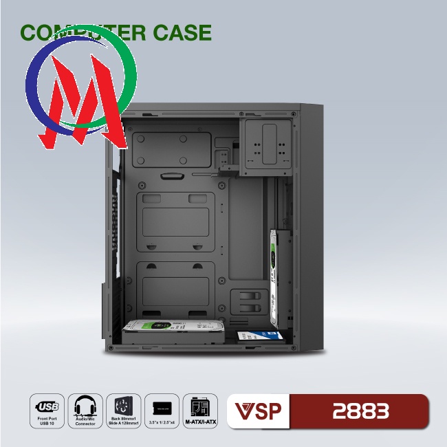 Vỏ Case máy tính VSP 2883
