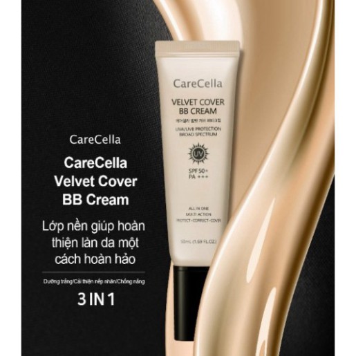 Kem nền CareCella Velvet Cover / CareCella Velvet Cover BB Cream | BigBuy360 - bigbuy360.vn