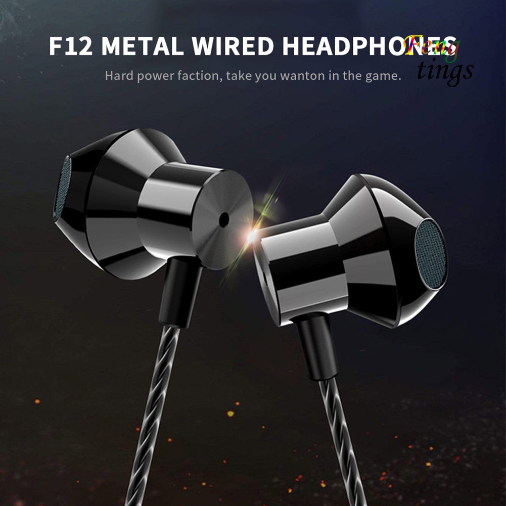 Tai Nghe Có Dây F13 Type-C / 3.5mm Cho Điện Thoại / Máy Tính