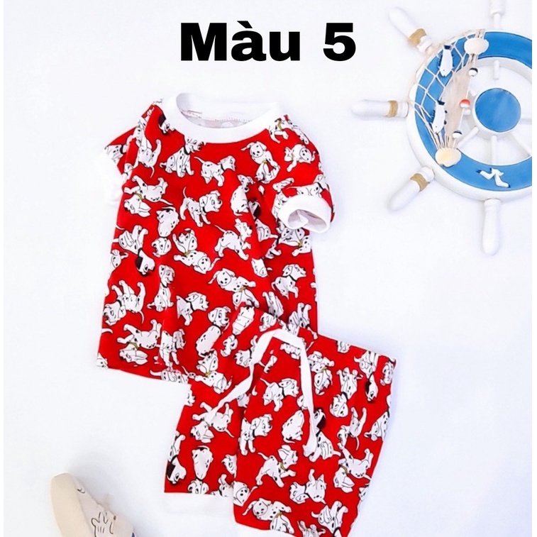 Đồ Bộ Mặc Nhà Nhiều Họa Tiết Siêu Xinh Cho Bé Trai - Bé Gái L1 - S1219
