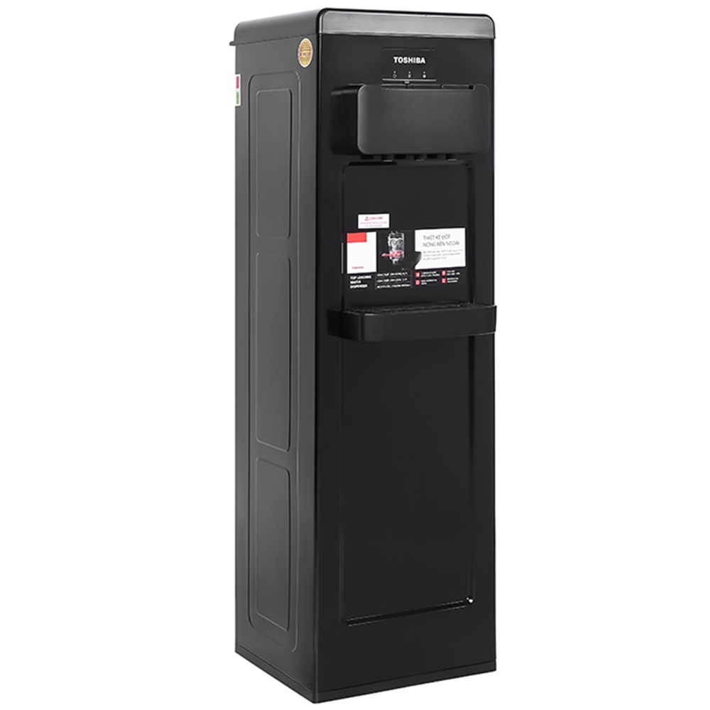 Cây nước nóng lạnh Toshiba RWF-W1917TV(K) bình gắn trên nguyên khối làm lạnh nhanh màu đen - Bảo hành hãng 12 tháng