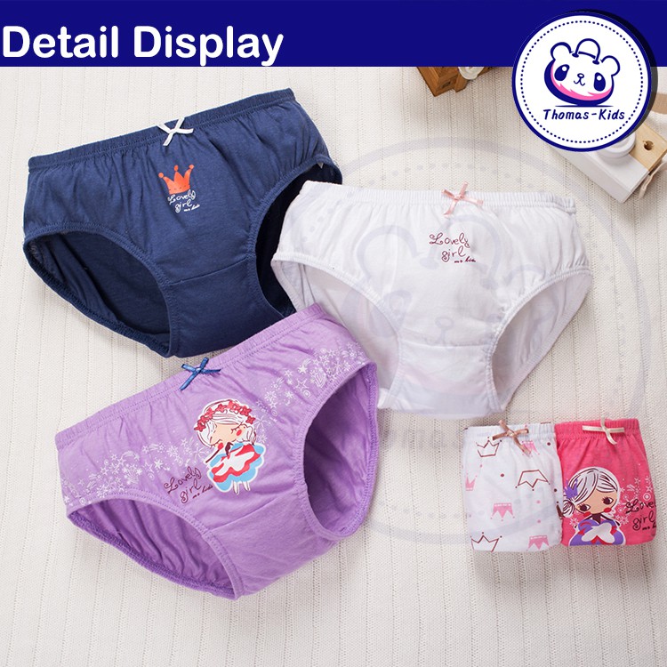 Set 5 quần lót thời trang dành cho bé gái B145