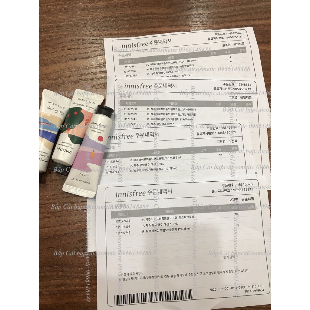 MBC Kem dưỡng da tay INF Jeju Life Perfumed Hand Cream