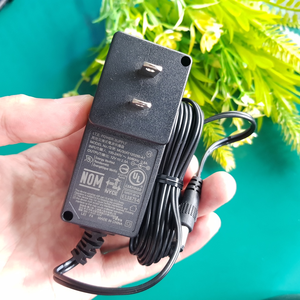 Nguồn Adapter 12V2A  APD WA-24E12FUNguồn 12V2.5A 5.5x2.5MM Chính Hãng MU30AY120250-A1