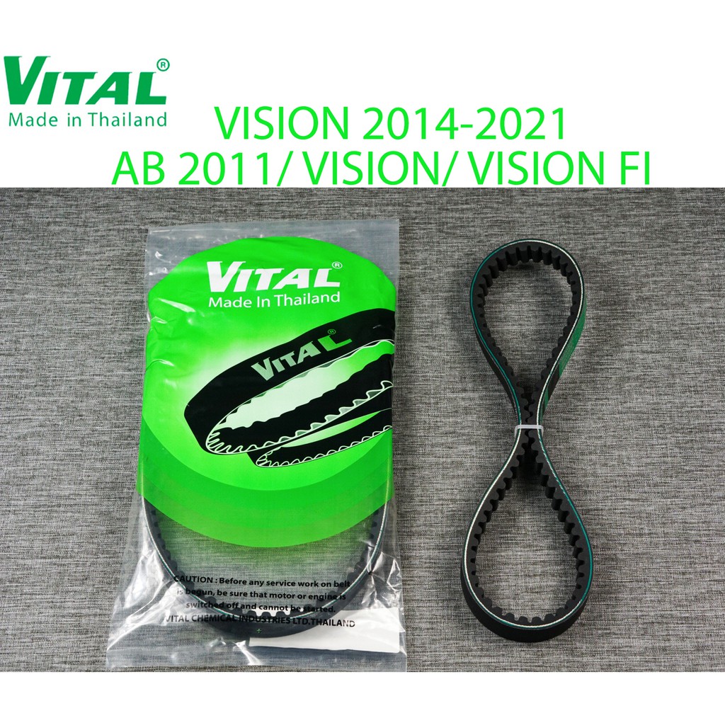 Dây curoa AB 2011/ VISION / VISION FI / VISION 2014/ AIRBLADE 2011 hiệu VITAL - Dây curoa VITAL chính hãng Thái Lan