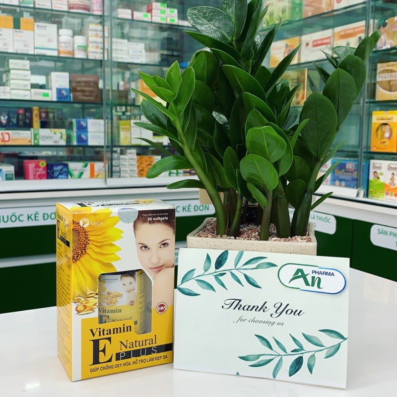 VITAMIN E 400 IU Plus - Hộp 60 viên