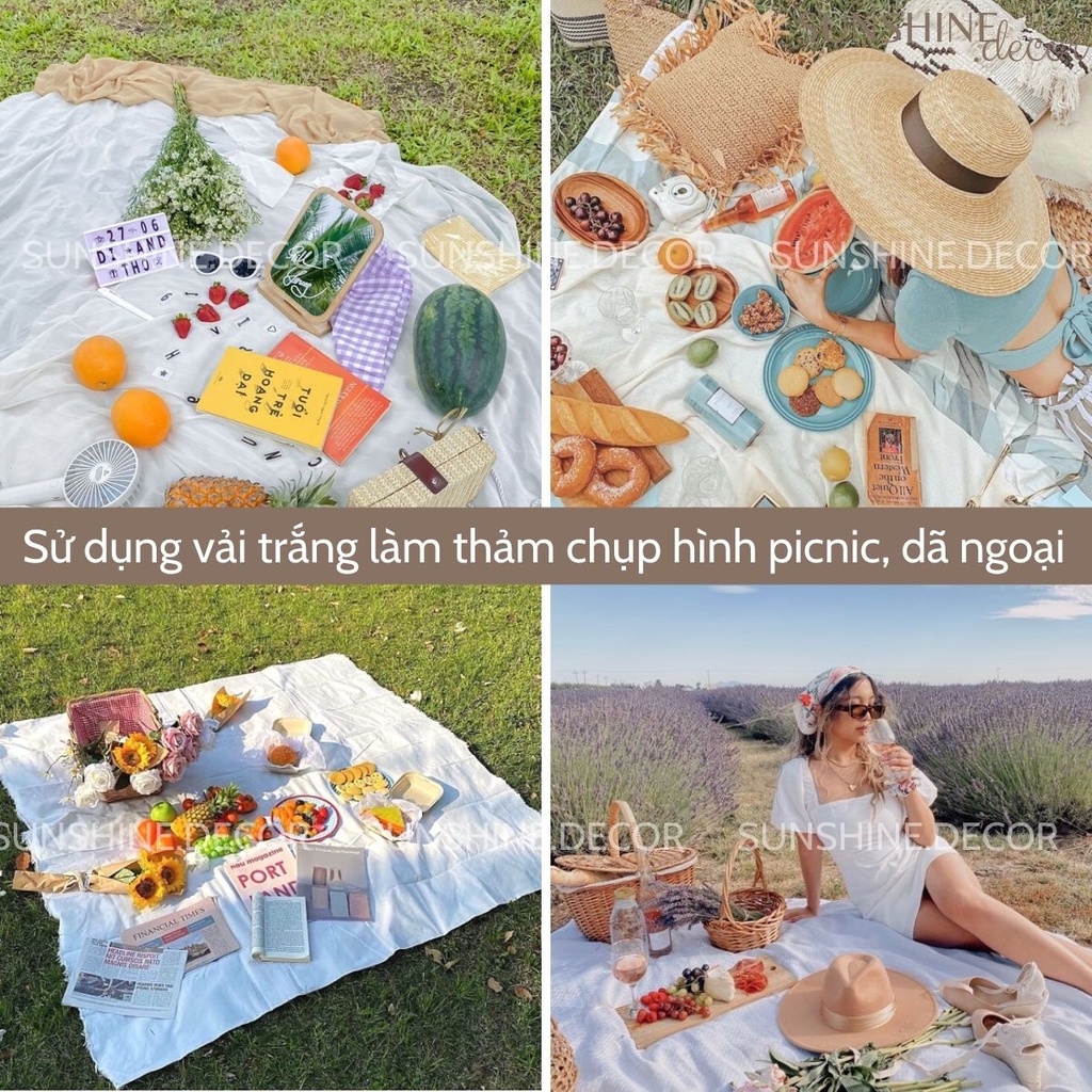 Vải Trắng Làm Phông Nền Chụp Ảnh Sản Phẩm Thời Trang Lookbook