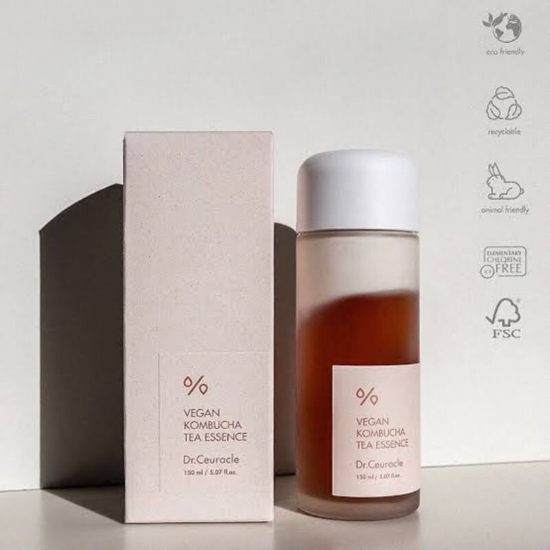 Tinh chất dưỡng ẩm Dr.Ceuracle Vegan Kombucha Tea Essence 150ml