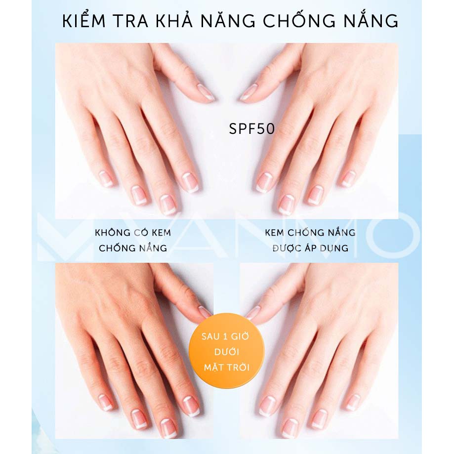 Kem Chống Nắng NICOR SPF50+ 60g Bảo Vệ Da Chống Tia Cực Tím An Toàn Tuyệt Đối Cho Da