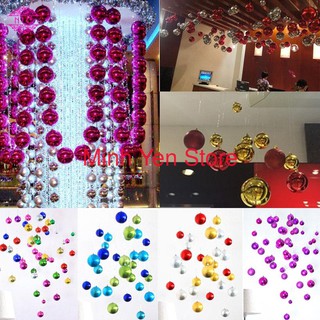 Set 24 quả châu 5cm đủ mẫu trang trí Noel