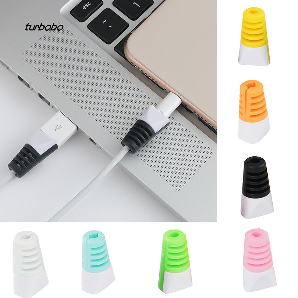 Đầu silicone bọc bảo vệ dây cáp sạc dễ thương tiện lợi