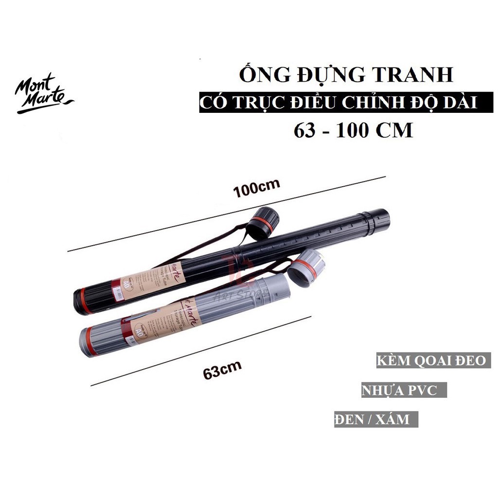 Ống đựng giấy vẽ tranh ảnh phi 8 đựng giấy vẽ A4-A3-A2-A1-A0 (Tùy chỉnh độ dài ống từ 63-100cm)