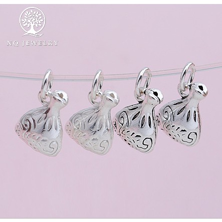 Charm bạc túi tiền treo - NQ Jewelry