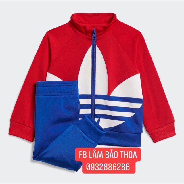BỘ ĐỒ QUẦN ÁO DÀI TAY ADIDAS CHO BÉ YÊU