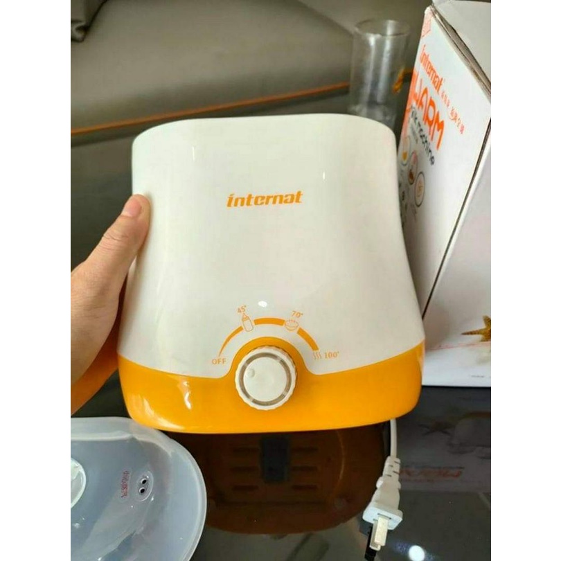 Máy hâm sữa và tiệt trùng đôi INTERNAT