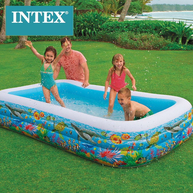 INTEX 58485 305*183*56 cm bể bơi phao gia đình