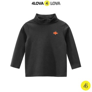 ( SLN 9 ) ( SLN 8 )  Áo giữ nhiệt 4LOVA thu đông dài tay cổ cao cho bé trai
