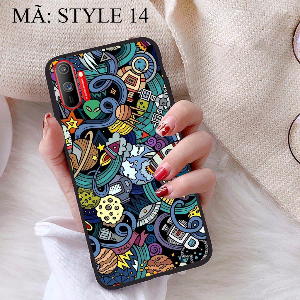 Ốp lưng Realme C3 viền dẻo TPU BST Phong Cách Trẻ Trung