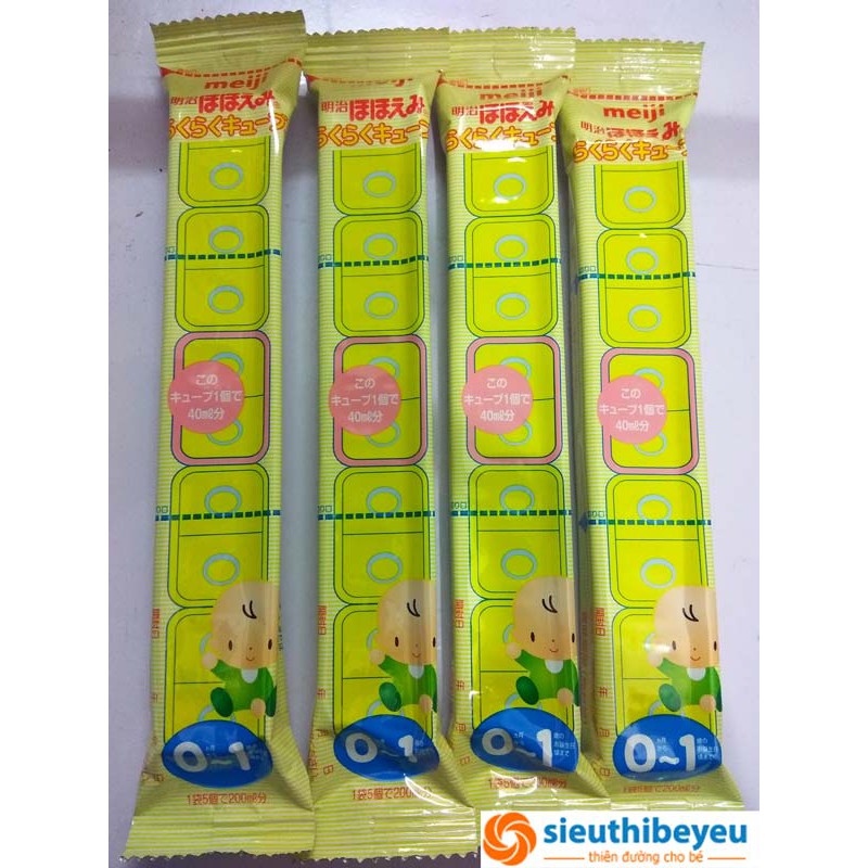 Sữa thanh Meiji số 0 27g