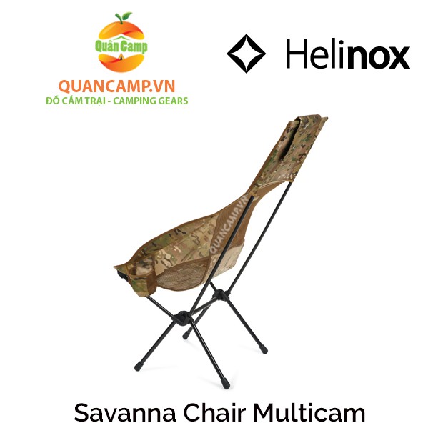 Ghế dã ngoại xếp gọn Helinox Savanna Chair Multicam