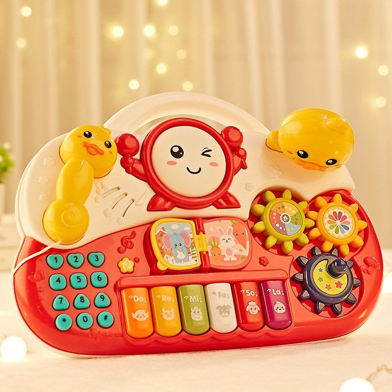 ĐÀN ĐIỆN TỬ ĐA NĂNG KIÊM BUSY BOARD CHO BÉ