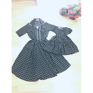 Đồ đôi mẹ và bé set đen 