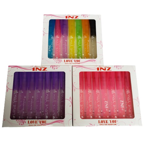 Set Nước Hoa Bút INZ 7 Cây Màu Tím☆Love You