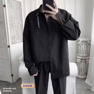 Áo sơmi nam dây xích - DH