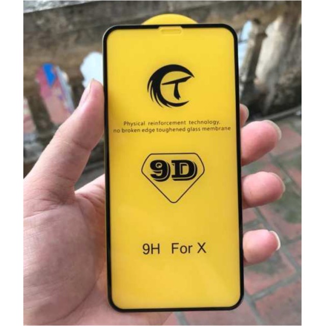 Cường lực 9D Iphone X, Iphone 10