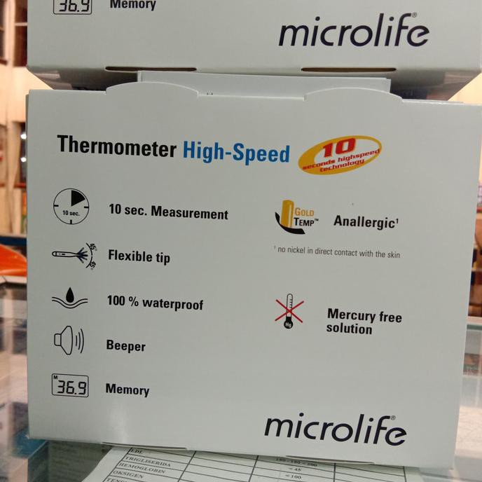 Nhiệt Kế Điện Tử Microlife Mt 200